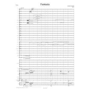 FANTASIA for 4 tromboni and Wind Band